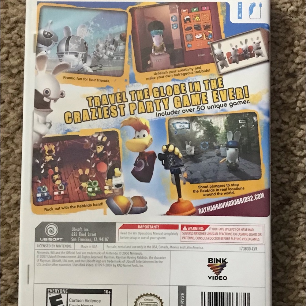 Wii Raving Rabbids 2 video game - Picture 4 of 4